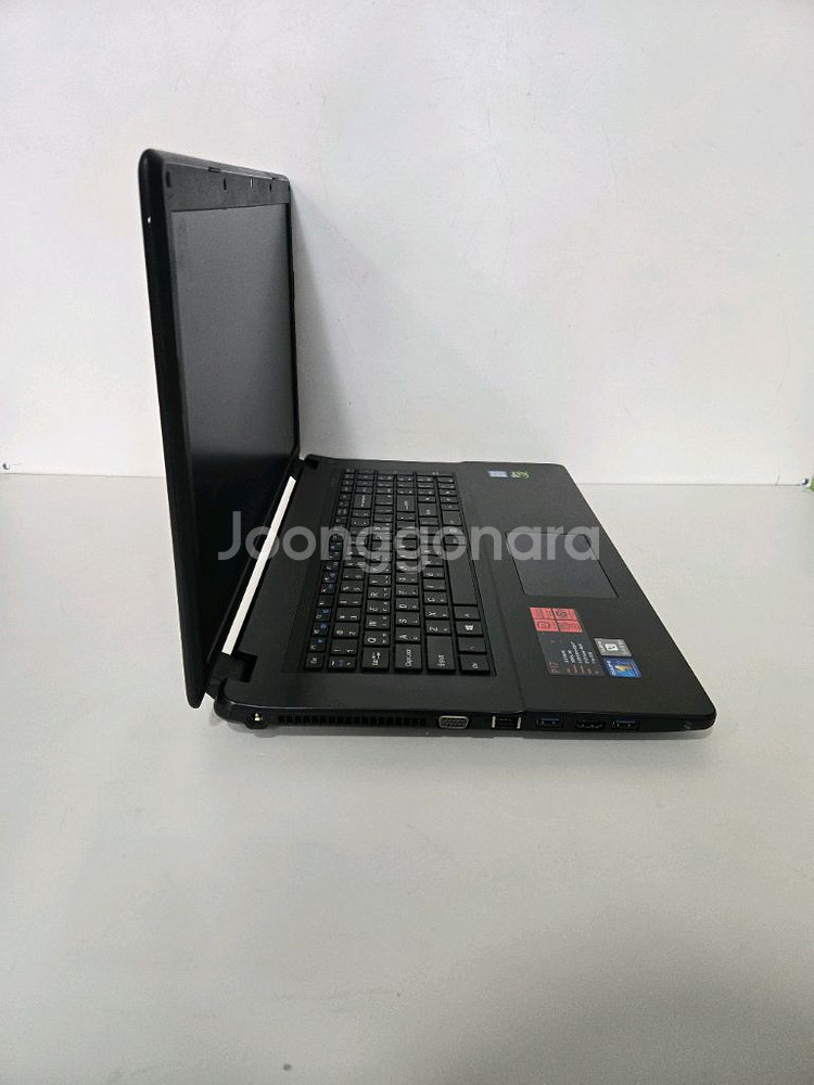 베터리새것!!기가바이트17인치게이밍노트북--5