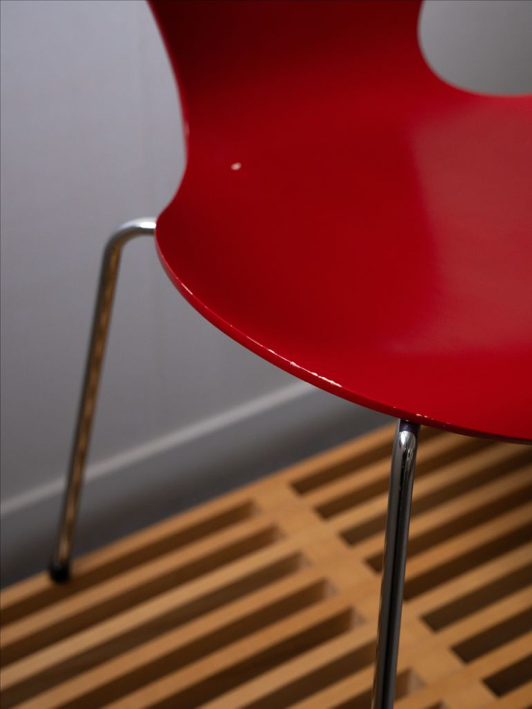 프리츠한센 세븐체어 레드 Seven Chair Red Rouge for Fritz Hansen 이미지