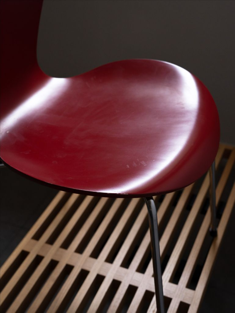 프리츠한센 세븐체어 레드 Seven Chair Red Rouge for Fritz Hansen 이미지