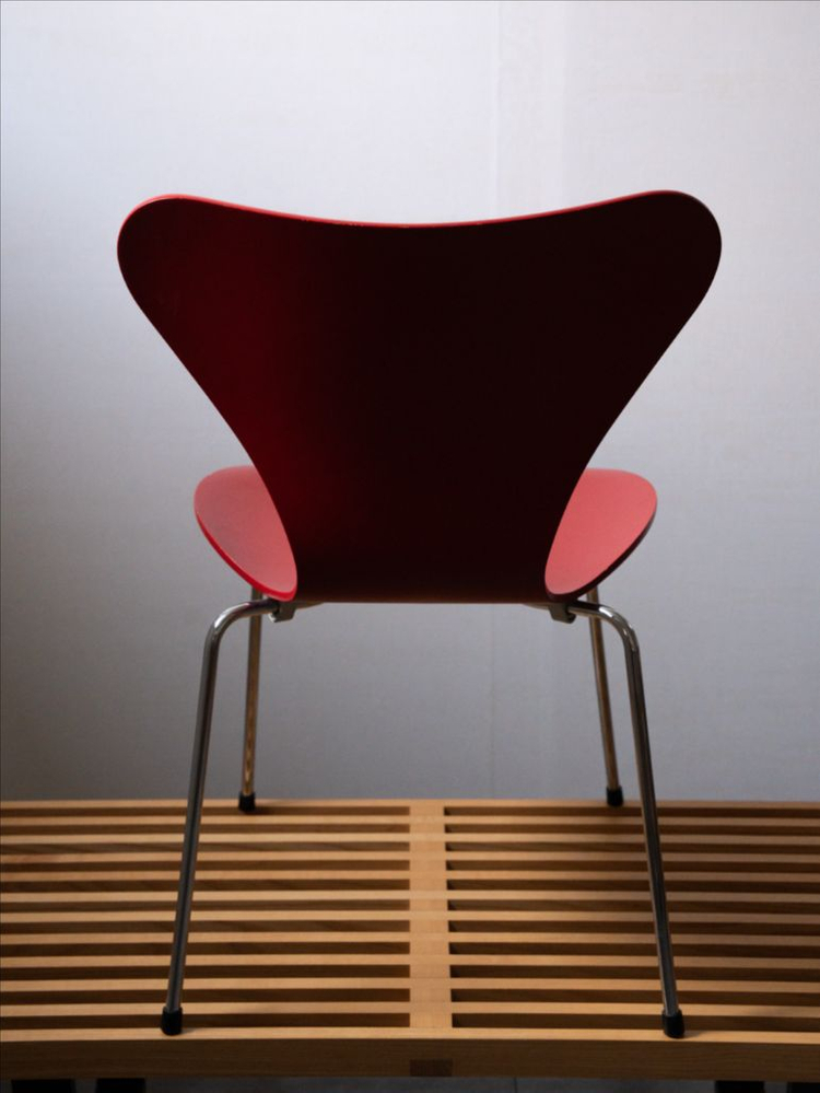 프리츠한센 세븐체어 레드 Seven Chair Red Rouge for Fritz Hansen 이미지