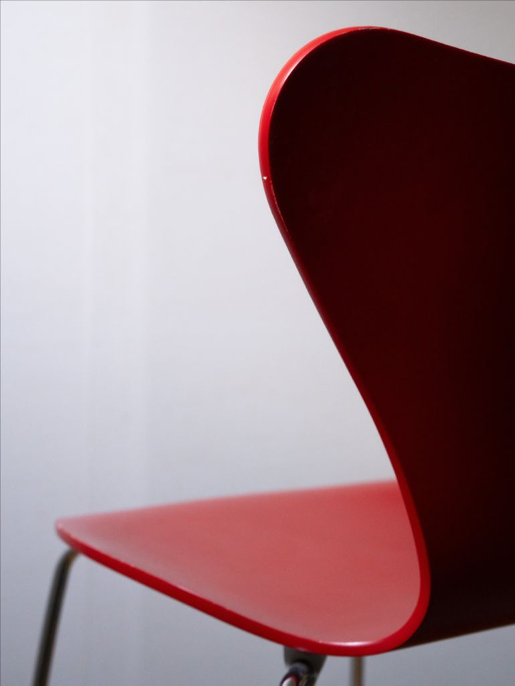 프리츠한센 세븐체어 레드 Seven Chair Red Rouge for Fritz Hansen 이미지