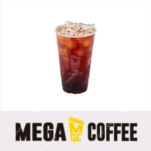 메가커피 아이스 아메리카노