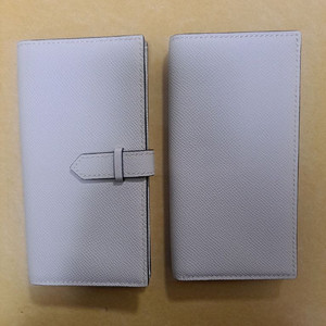 심플한 아이보리컬러 장지갑 2개 새제품