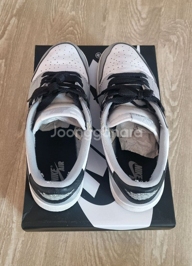 (GS) 조던 1 레트로 로우 OG 울프 그레이 앤 화이트 245mm--5