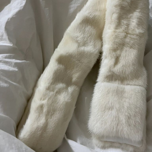 코펜하겐 휘메일 퍼플등급 밍크 머플러 목도리(무배)