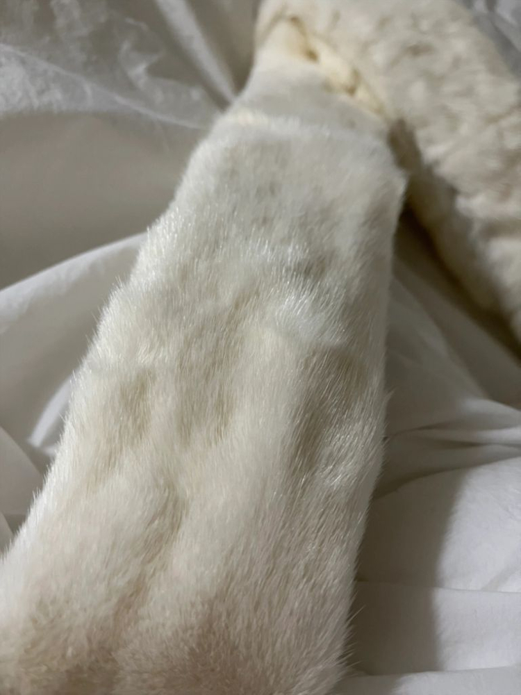 코펜하겐 휘메일 퍼플등급 밍크 머플러 목도리(무배) 이미지