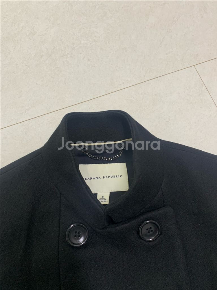 바나나 리퍼블릭 블랙 코트 S(날씬 66도 가능)--1