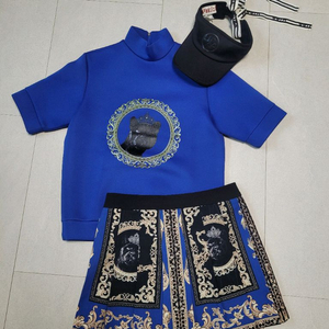 정품 유타 UTAA 골프복 S (티셔츠, 치마) 이미지