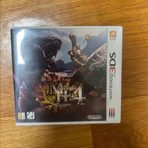 닌텐도 3ds 몬스터헌터4