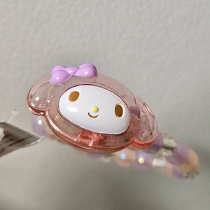 산리오 마이멜로디 꽃 비즈 팔찌