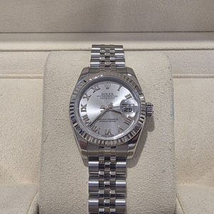 로렉스 데이저스트 179174 실버 스틸 로만