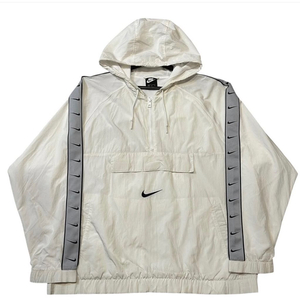 나이키 사이드라인 화이트 아노락 XL