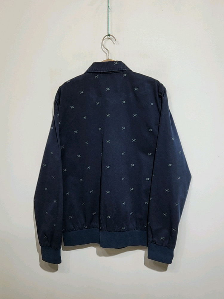 (M) 칼하트 휴스톤 자켓 패턴 블루종 점퍼 아메카지--5