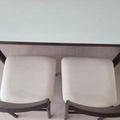 포세린 세라믹 4인 식탁세트 (ssome n deco)