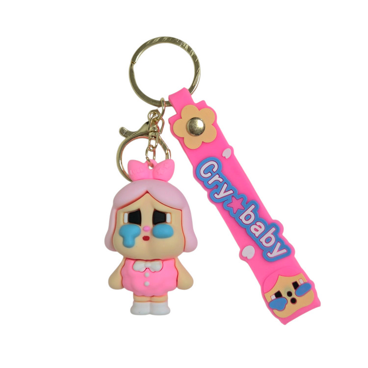 크라잉 베이비 캐릭터 인형 키링 울보아기 캐릭터 키홀더--4