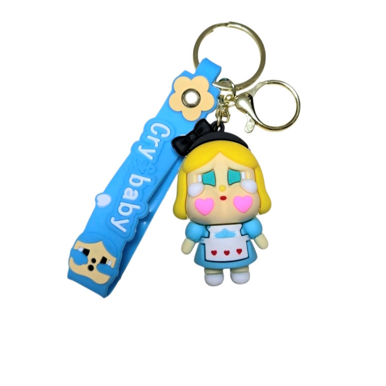 크라잉 베이비 캐릭터 인형 키링 울보아기 캐릭터 키홀더--7