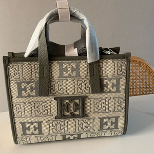 에스까다 자카드 토트백 겸 숄더백 / 새상품