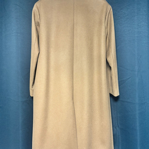 쿠어 오버핏 더블 롱 코트, 탠브라운, S size 이미지