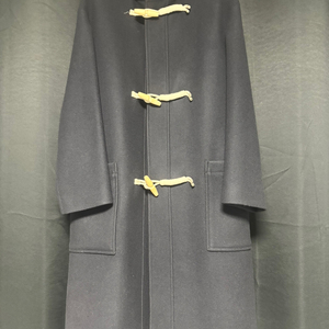 쿠어 오버핏 더플코트, 네이비, M size 이미지