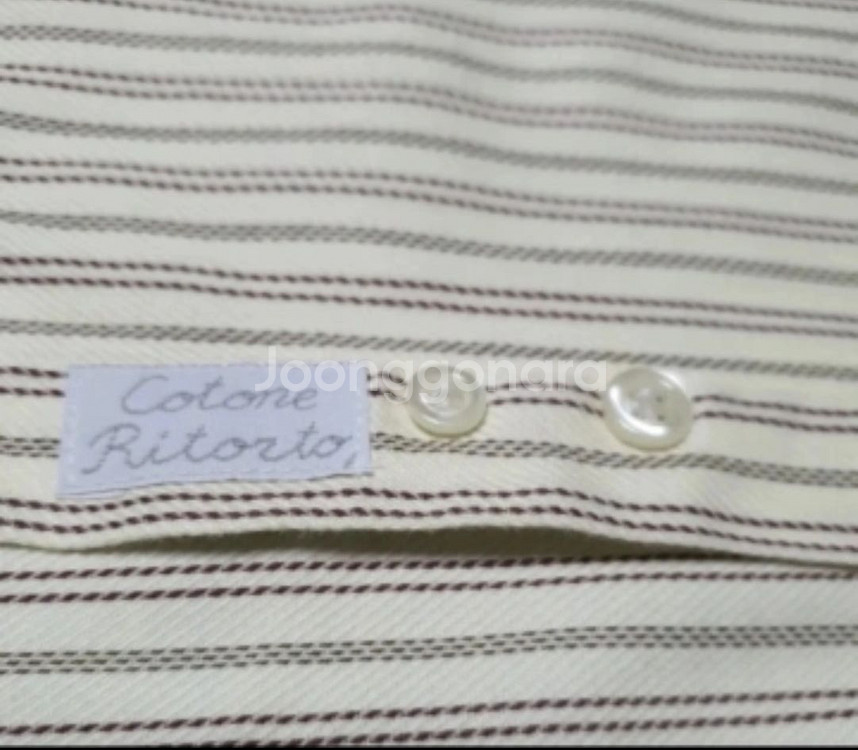 (가격인하) 정품 에르메네질도 제냐 남자 드레스셔츠 41/16--5