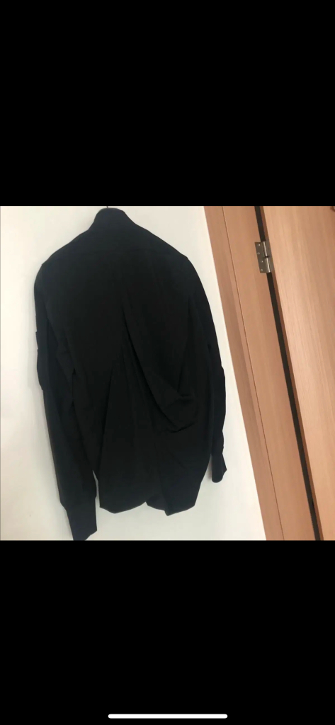 몽또또 드레이퍼리 봄버 자켓 재킷 점퍼 블루종 집업 블랙 검정 바스락 Drapery Bomber Jacket--9