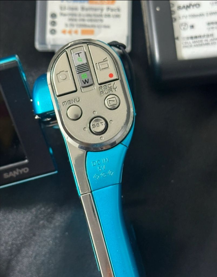 산요 xacti 작티 cg100 블루--2