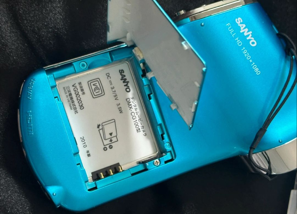 산요 xacti 작티 cg100 블루--5