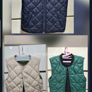 블루독 키즈 & 키즈덤키즈 패딩 조끼 130 거의새상품