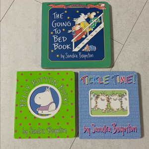 Sandra Boynton 산드라보인턴 영어 그림책 3권 세트