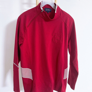 (5사이즈)파리게이츠골프여자지퍼반목기능성긴팔티