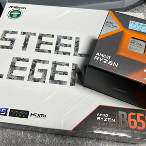 라이젠 7800x3d / B650 스틸레전드 wifi / 다크플래쉬 DLX21 화이트
