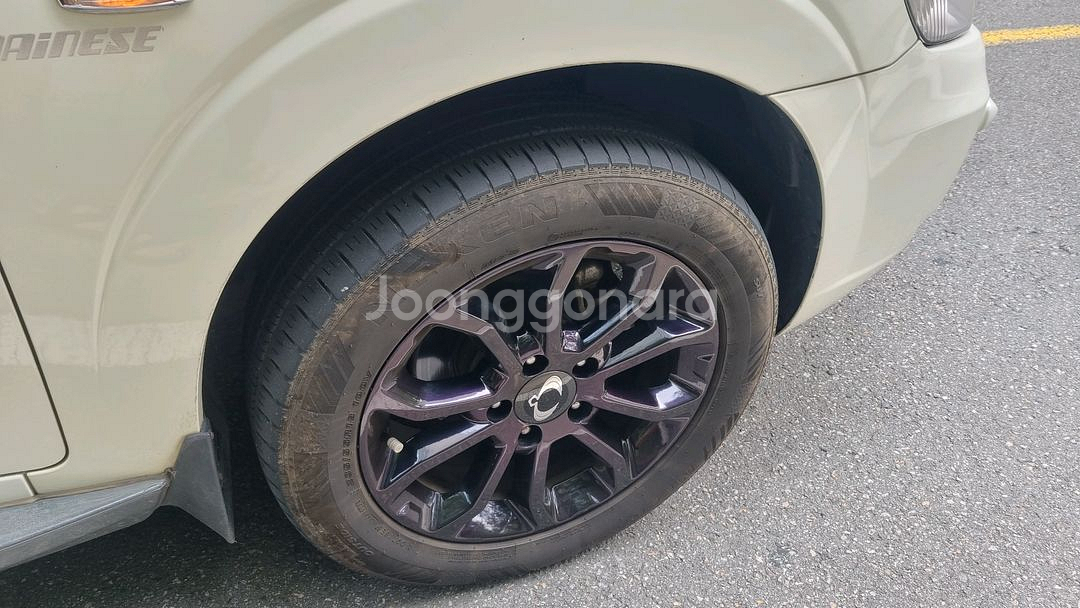 18인치 순정 알로이 휠타이어--0