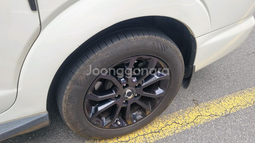 18인치 순정 알로이 휠타이어--2