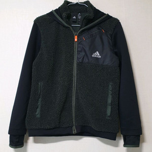 아디다스 키즈 후리스 후드 집업 150사이즈
