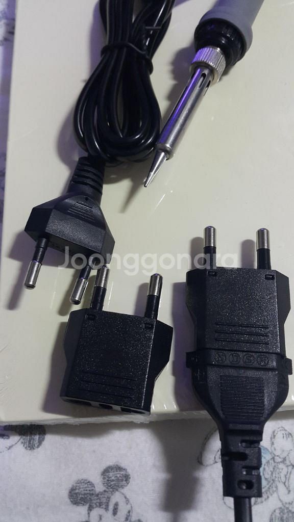 인두 5종 전기 납땜 인두팁 용접 60W 온도조절--8