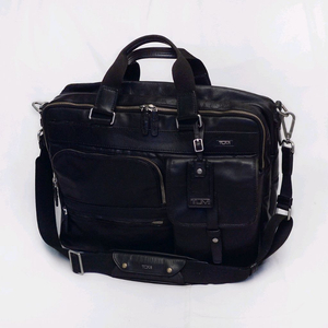 투미 (TUMI) 알파 라레도 블랙 나파레더 가죽 브리프케이스