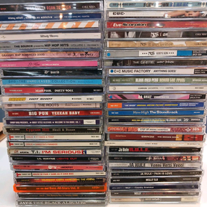 외국 힙합 CD 컬렉션 다량 세트