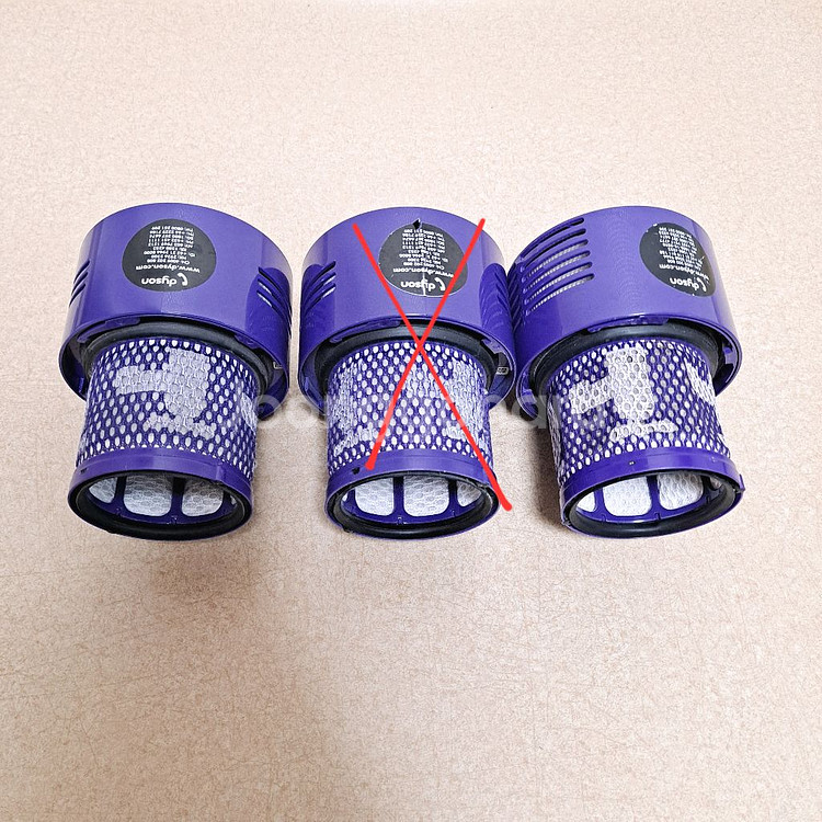 다이슨 v10 무선청소기 정품 필터 세척된 배기필터 각오천--0