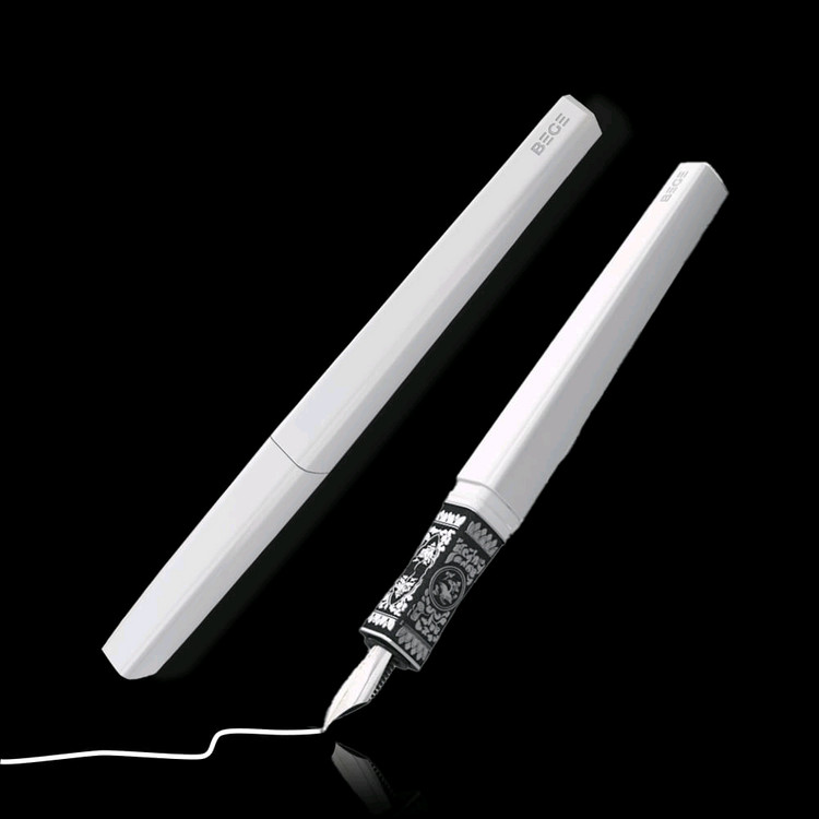 겸손 베개 만년필 스테인레스 이미지