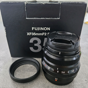 후지필름 xf35mm F2 렌즈 풀박스