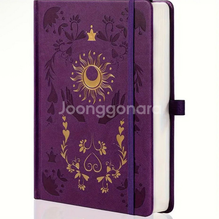 유선 보라 마법사 노트 공책--0