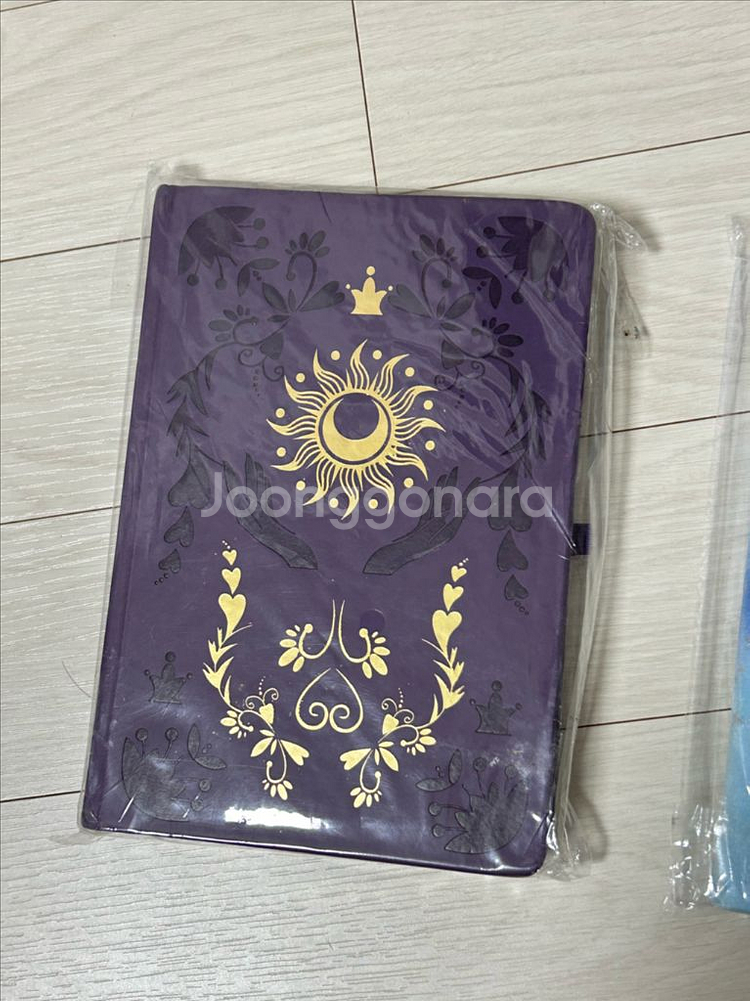 유선 보라 마법사 노트 공책--1