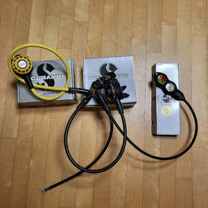 스킨스쿠버 호흡기,게이지,저압호수