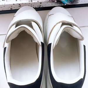 알렉산더맥퀸 오버솔 벨크로 스니커즈