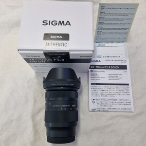 시그마 28-70 f2.8 dg dn 소니용