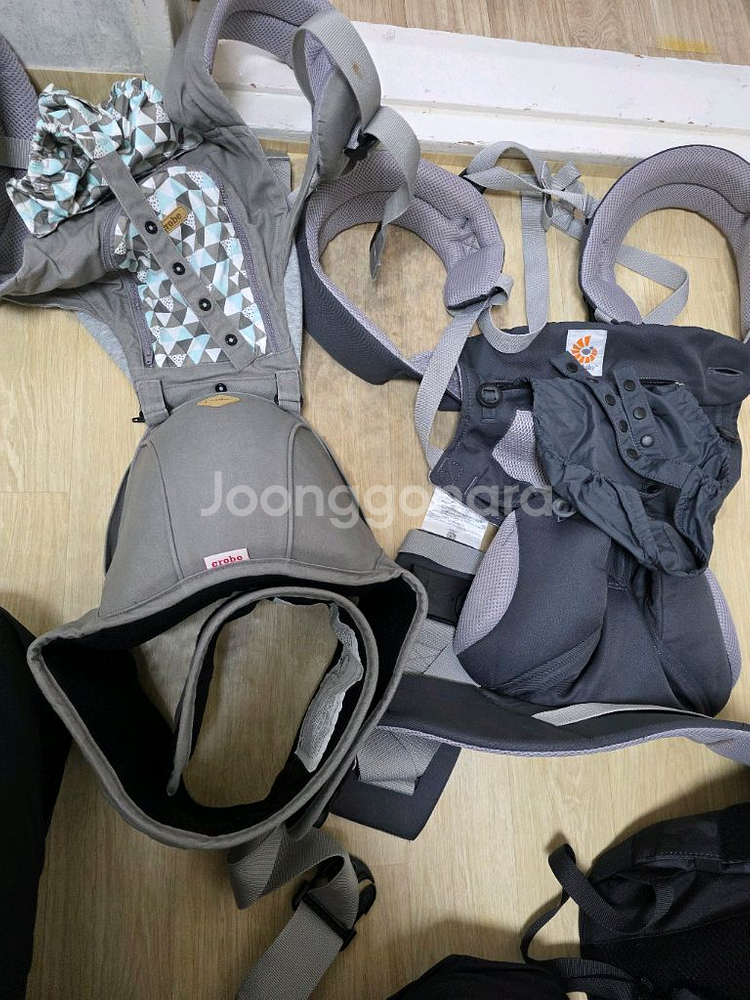 에르고 아기띠 crobe힙시트 IHUG워머 판매합니다--1