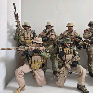 damtoy 댐토이 12인치 밀리터리피규어 론서바이버 레드윙 5체 일괄 판매~