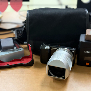 소니 nex-5 + ttartisan 56mm 1.8 미러리스 카메라 세트