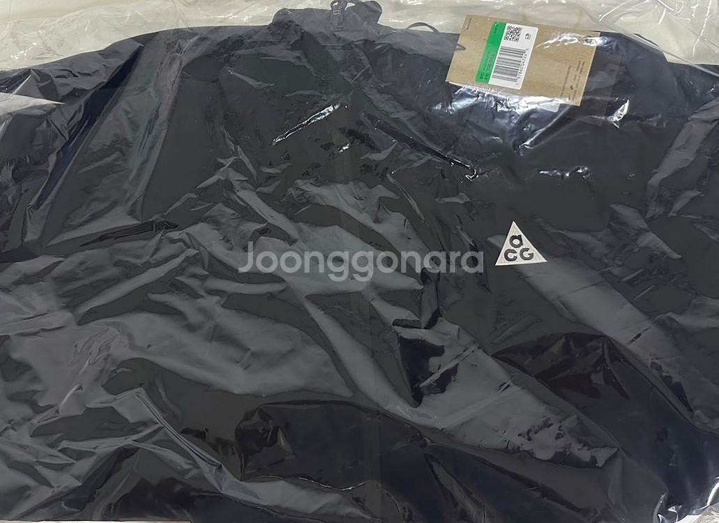 나이키 ACG 스톰핏 ADV 레인 자켓 (모르포) 블랙 XL 새상품 팝니다.--1
