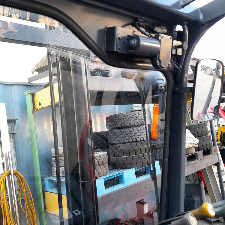 TCM 3톤 전동지게차 자동발 2단4.2미터 더블통타이어--6